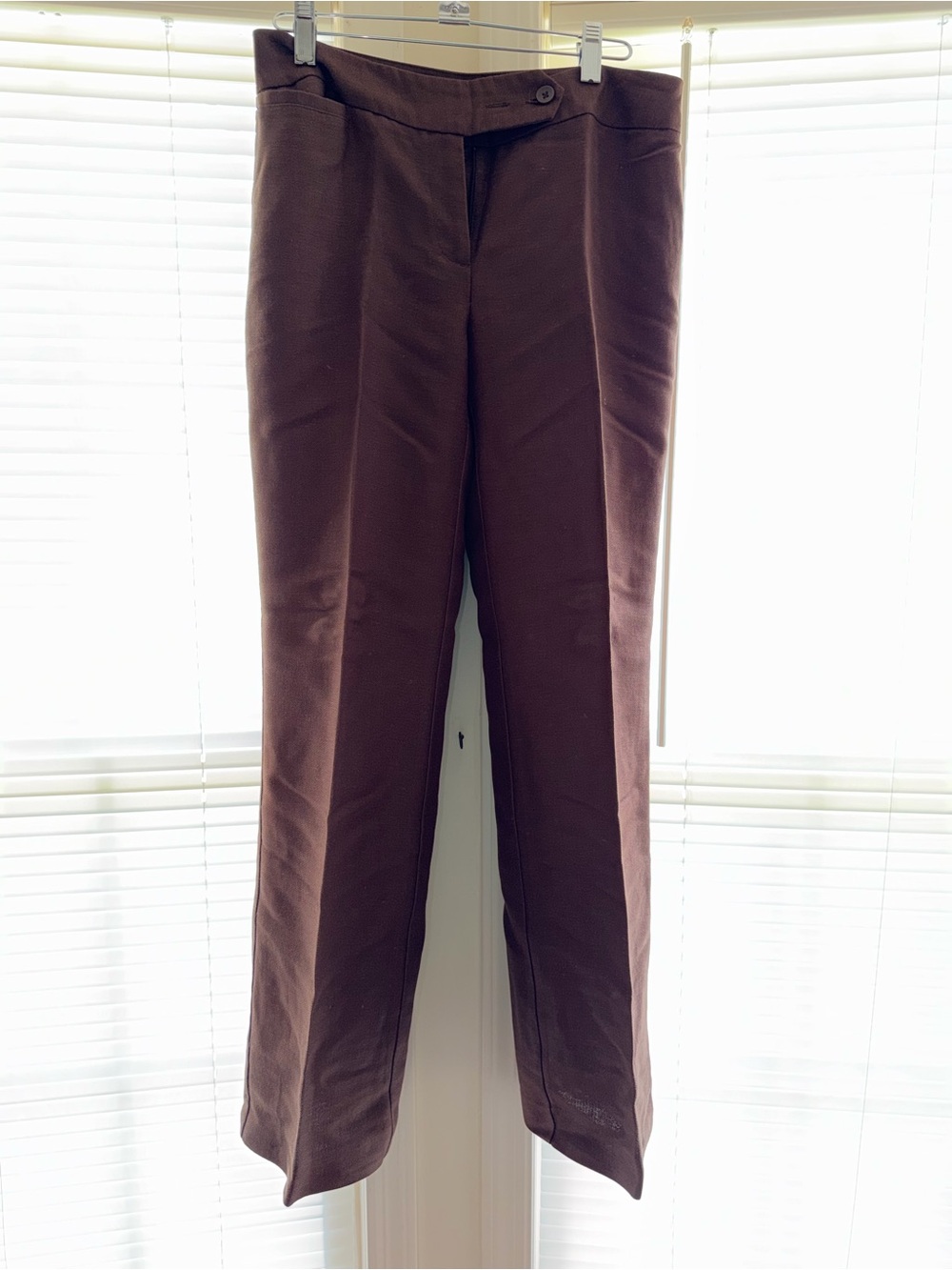 Women's Classic Straight-Leg Dress Pants - Brown